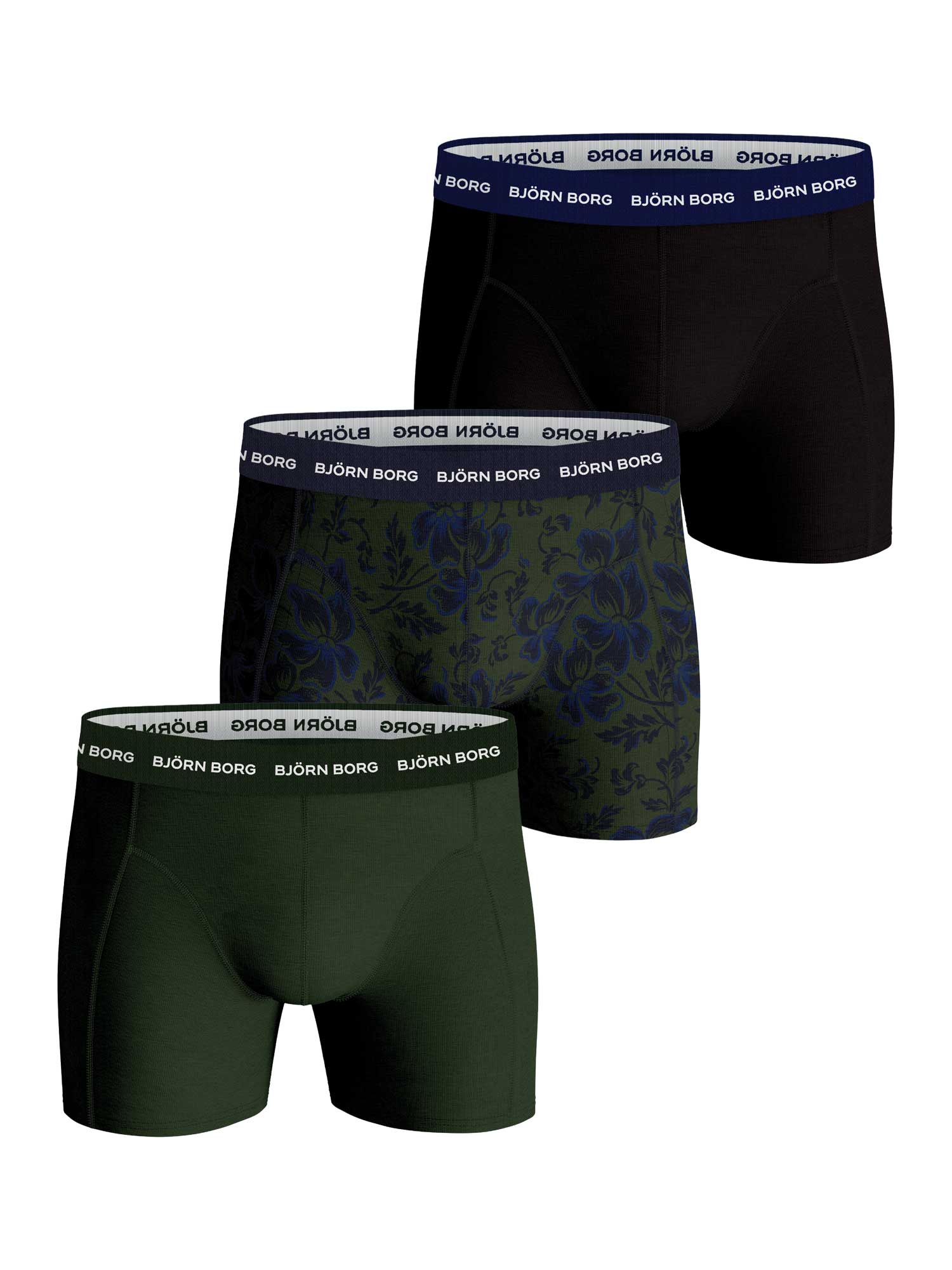 Ess. Cotton Shorts - 3 pack