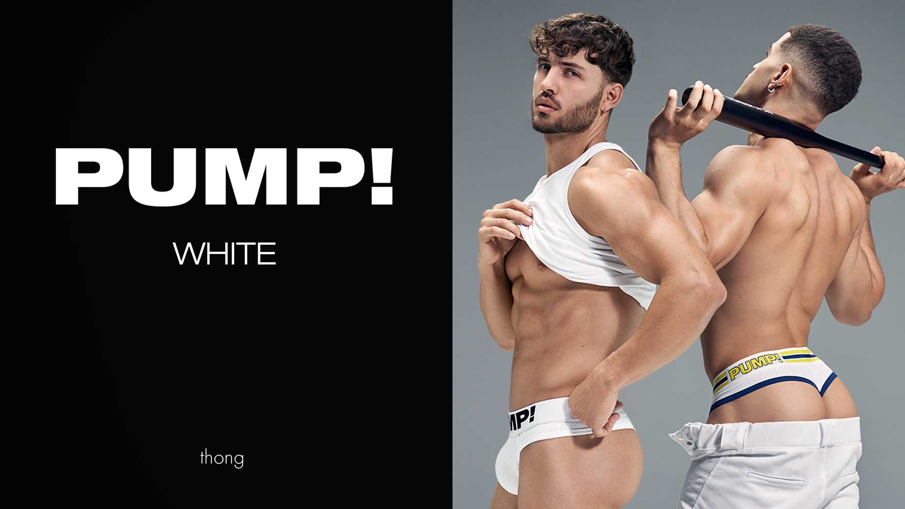 White Classic Thong – PUMP! Underwear