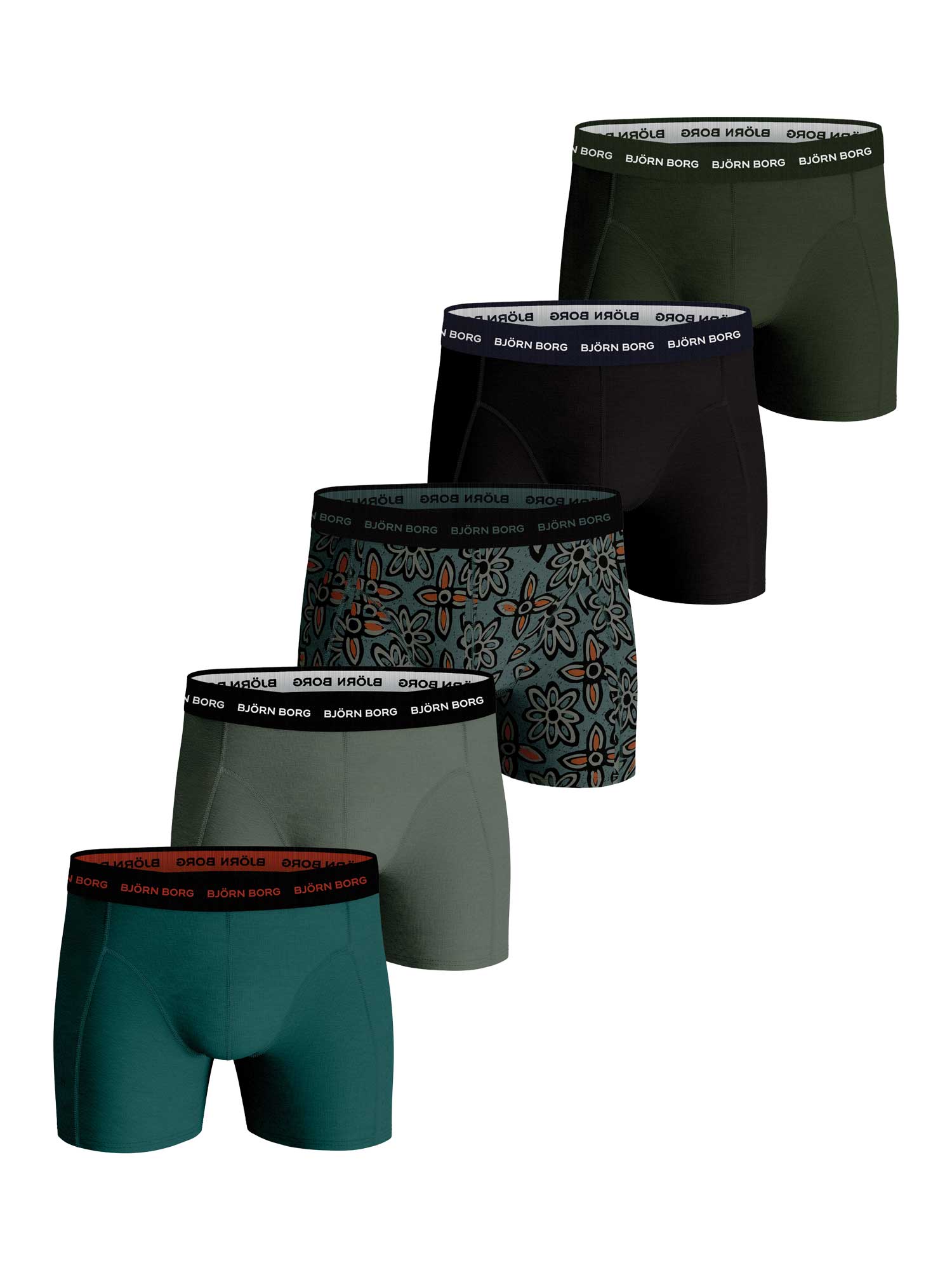 Ess. Cotton Shorts - 5 pack