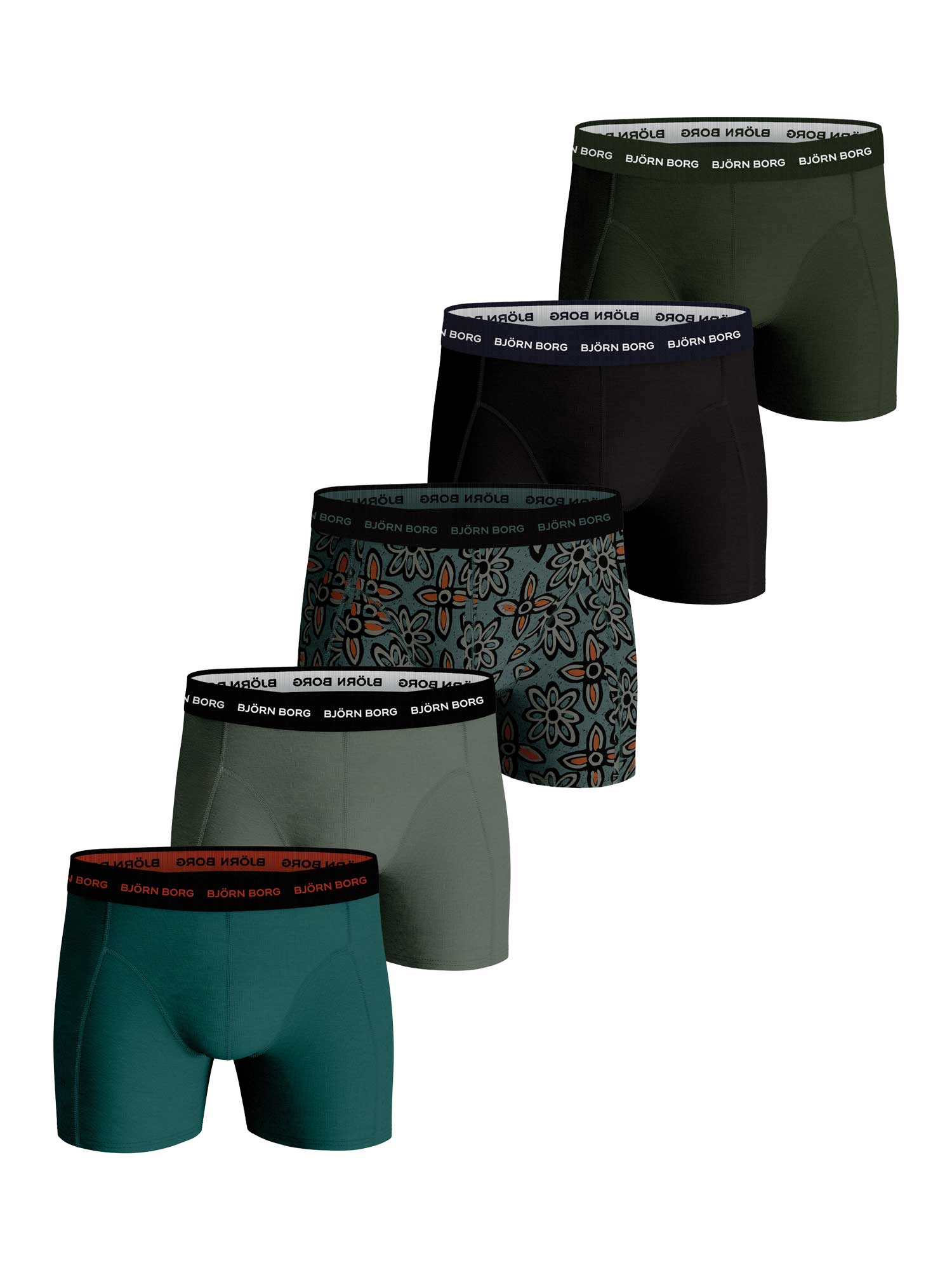 Ess. Cotton Shorts - 5 pack Ess. Cotton Shorts - 5 pack