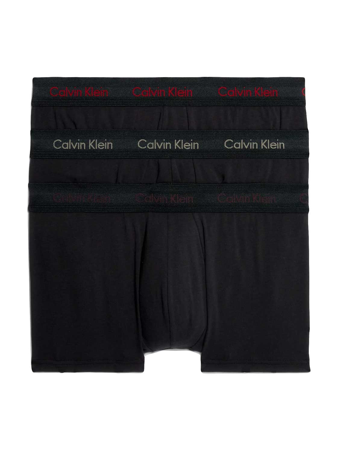 Calvin Klein Cotton Stretch Boxer Brief 3-Pack NB1770 Black Mens Underwear