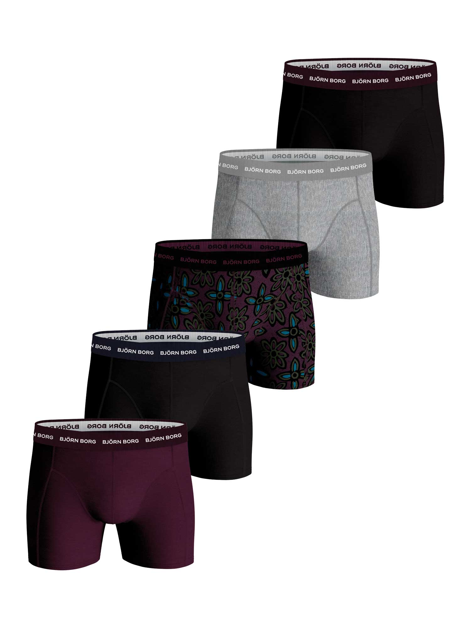 Ess. Cotton Shorts - 5 pack