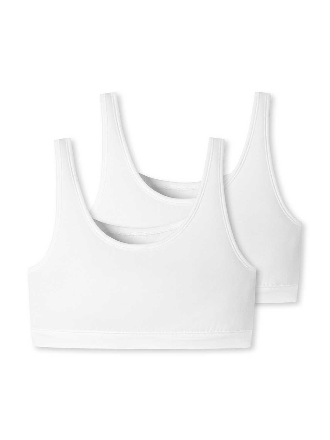 Schiesser Girl's 3 Pack Hüftslips 100% Bio Baunwolle - Feinripp Underwear,  mehrfarbig 3, : : Fashion