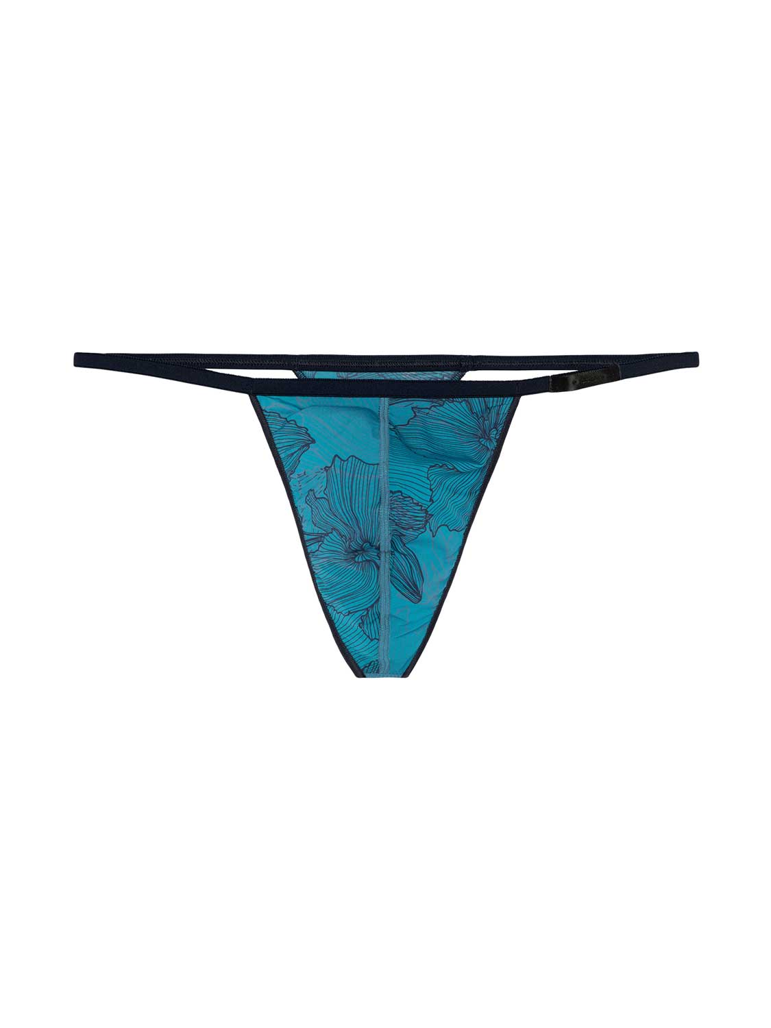 HOM G-String in midblue from the Plume collection