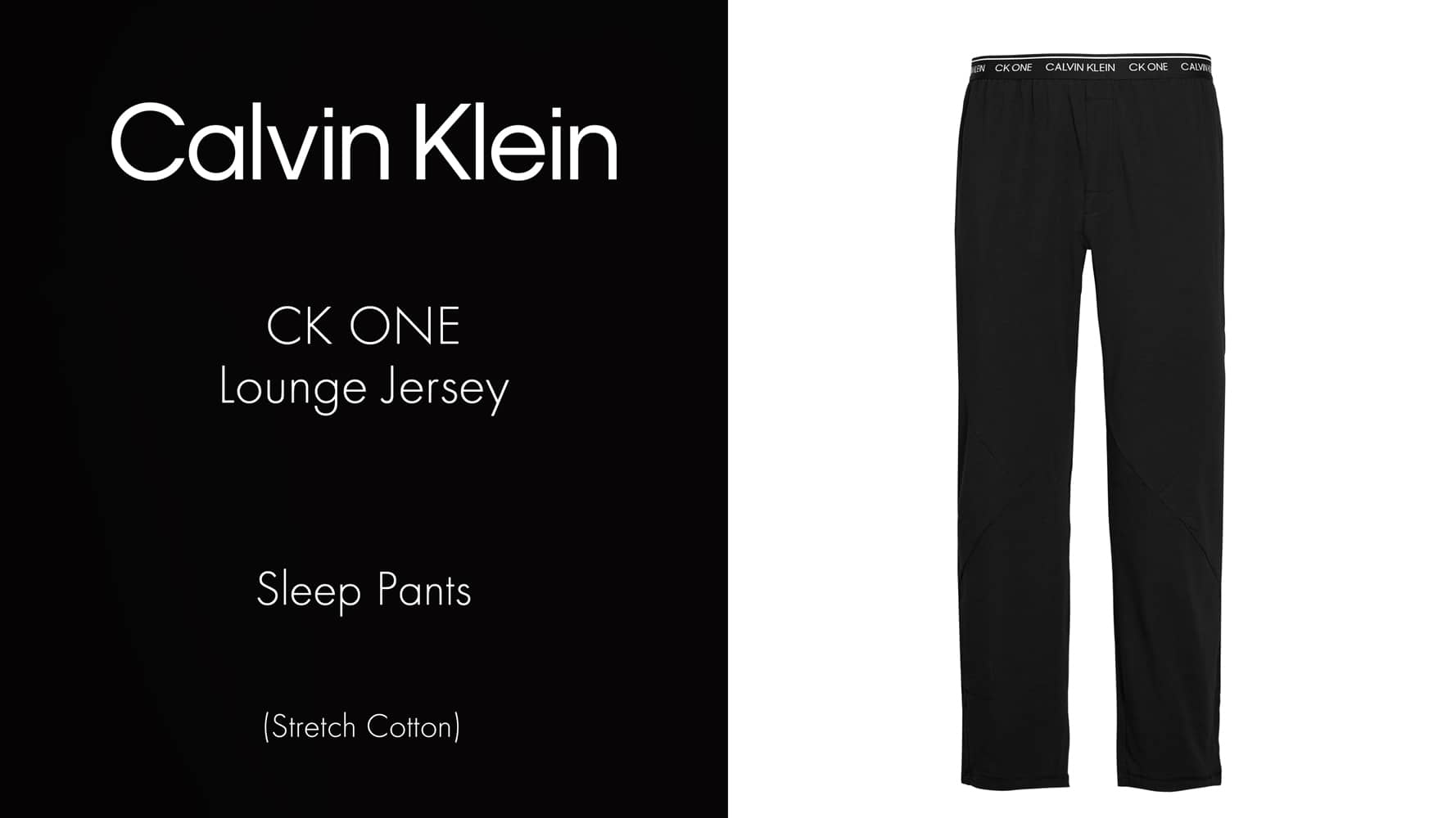 Calvin klein online jersey lounge pants